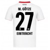 Eintracht Frankfurt Mario Gotze #27 Borta Kläder 2025-26 Kortärmad Eintracht Frankfurt Mario Gotze #27 Borta Kläder 2025-26 Kortärmad